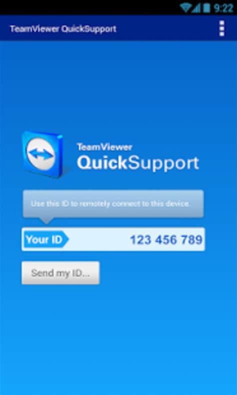 The other side, (e. . Teamviewer download quick support
